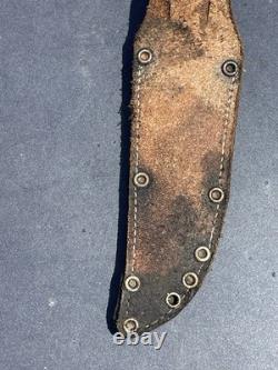 Vintage Ultra Rare Schneidteufel Rostfrei Germany Fixed Blade Hunting Knife Nice