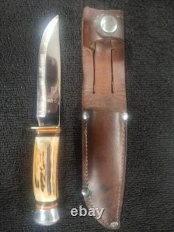 Vintage Ultra Rare Schneidteufel Rostfrei Solingen German Fixed Blade Hunting