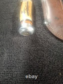 Vintage Ultra Rare Schneidteufel Rostfrei Solingen German Fixed Blade Hunting