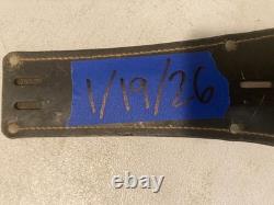 Vintage WW2 Fixed Blade Hunting Knife Wood Handle Leather Sheath Survival Tool