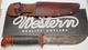 Vintage WWII WESTERN BOULDER Baby Shark Fixed-Blade Military Knife Bakelite