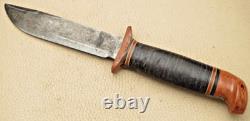 Vintage WWII WESTERN BOULDER Baby Shark Fixed-Blade Military Knife Bakelite