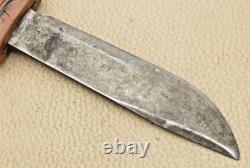 Vintage WWII WESTERN BOULDER Baby Shark Fixed-Blade Military Knife Bakelite