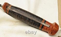 Vintage WWII WESTERN BOULDER Baby Shark Fixed-Blade Military Knife Bakelite