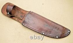 Vintage WWII WESTERN BOULDER Baby Shark Fixed-Blade Military Knife Bakelite