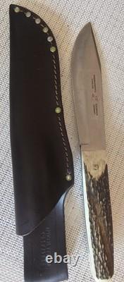 Vintage- Weidmannsheil Fixed Blade Hunting Knife-10 Inch