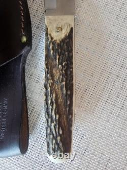 Vintage- Weidmannsheil Fixed Blade Hunting Knife-10 Inch