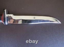 Vintage Weske Sandusky. Fixed Blade Knife. No Sheath Beautiful