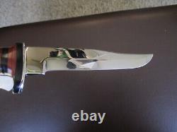 Vintage Weske Sandusky. Fixed Blade Knife. No Sheath Beautiful