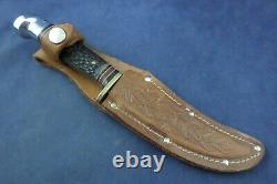 Vintage Western 640A Knife With Sheath