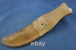 Vintage Western 640A Knife With Sheath