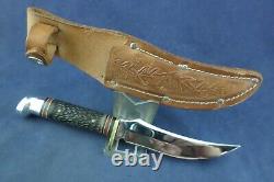 Vintage Western 640A Knife With Sheath