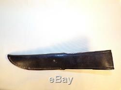 Vintage Western Boulder Colo. Bird & Trout Hunting Knife with Original Sheath