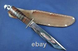 Vintage Western Boulder Colo. Knife with Sheath