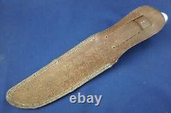 Vintage Western Boulder Colo. Knife with Sheath