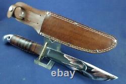 Vintage Western Boulder Colo. Knife with Sheath