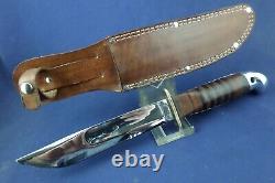 Vintage Western Boulder Colo. Knife with Sheath