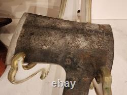 Vintage Western Boulder Fixed Blade Knife Hatchet Axe Combo 1967479
