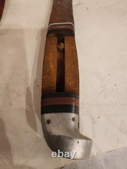 Vintage Western Boulder Fixed Blade Knife Hatchet Axe Combo 1967479