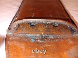 Vintage Western Bowie knife W49 Boulder Co, USA, With Sheath and Wall Plaque