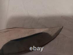 Vintage Western Bowie knife W49 Boulder Co, USA, With Sheath and Wall Plaque