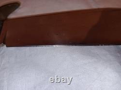Vintage Western Bowie knife W49 Boulder Co, USA, With Sheath and Wall Plaque
