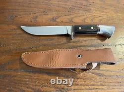 Vintage Western Cutlery Fixed Blade Sheath Knife W36