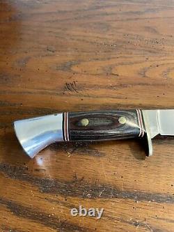 Vintage Western Cutlery Fixed Blade Sheath Knife W36