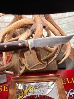 Vintage Western Fix-Blade 1983' W3-G Camp or Bowie stylewith original sheath