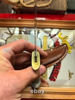 Vintage Western Fix-Blade 1983' W3-G Camp or Bowie stylewith original sheath