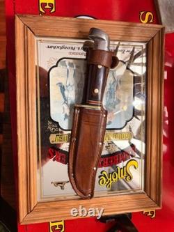 Vintage Western Fix-Blade 1983' W3-G Camp or Bowie stylewith original sheath
