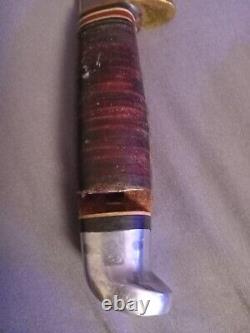 Vintage Western Knife/hatchet Combo Boulder Colorado