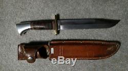 Vintage Western L-46-8 hunting knife sheath included