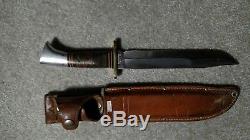 Vintage Western L-46-8 hunting knife sheath included
