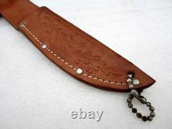 Vintage Western L-66 Hunting Outdoorsman Knife with Hatchet Sheath Boulder USA