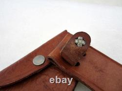 Vintage Western L-66 Hunting Outdoorsman Knife with Hatchet Sheath Boulder USA