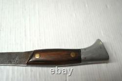 Vintage Western USA Combo Knife W66 E And Hatchet W10 F Set With Sheath