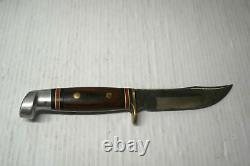 Vintage Western USA Combo Knife W66 E And Hatchet W10 F Set With Sheath
