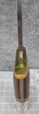 Vintage Western USA W46-8 D Knife With Sheath