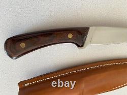 Vintage Western W84 I Fixed Blade Hunting Knife with Sheath UNUSED RARE