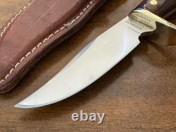 Vintage Westmark 702 Fixed Blade Knife Hunter Made In The USA #20353
