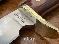 Vintage Westmark 702 Fixed Blade Knife Hunter Made In The USA #20353