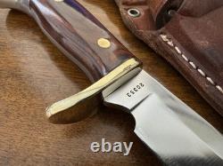 Vintage Westmark 702 Fixed Blade Knife Hunter Made In The USA #20353