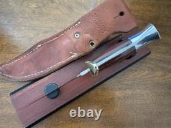Vintage Westmark 702 Fixed Blade Knife Hunter Made In The USA #20353