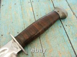 Vintage Ww II Pal Rh36 Us Combat Bowie Knife Usn Usmc Navy Marines Knives Tools