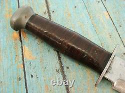 Vintage Ww II Pal Rh36 Us Combat Bowie Knife Usn Usmc Navy Marines Knives Tools