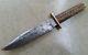 Vintage and old antique Sheffield England fighting bowie hunting knife