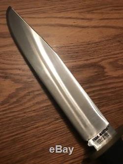Vintage cold steel carbon V5 ventura calif. Usa trailmaster bowie hunting knife