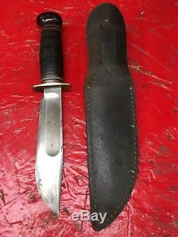 Vintage marbles hunting knife