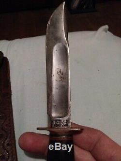Vintage marbles hunting knives